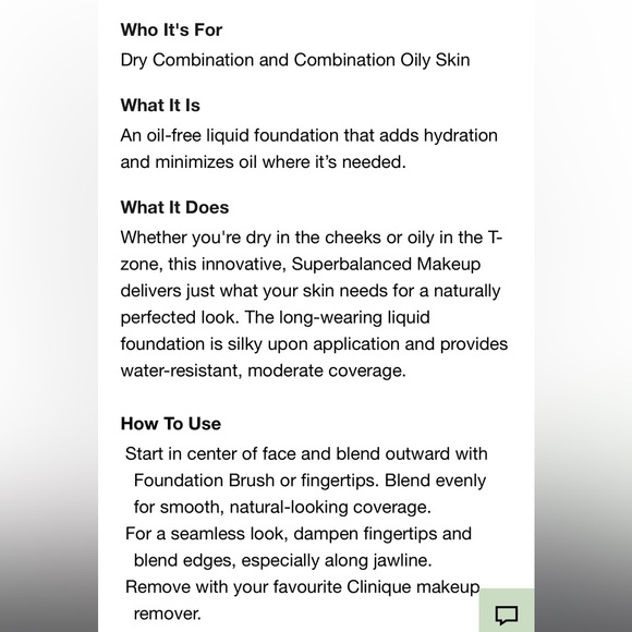 NEW FULL SIZE CLINIQUE SUPERBALANCED MAKEUP FOUNDATION IN SHADE CN 90 SAND 30 ml - Picture 6 of 9